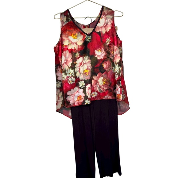 NWT B by Ted Baker Pajama set-Lounge in style comfort purple floral - Picture 1 of 14